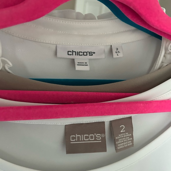 Chico's three-piece bundle of women's tops/blouse - Picture 4 of 4